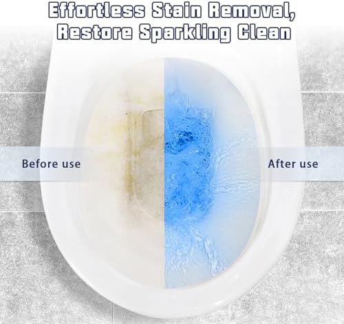 Automatic Continuous Toilet Bowl Cleaner 3 Bottles Lemon