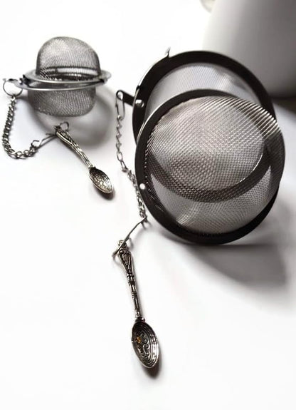 Spoon Tea Infuser Ball, Dried Tea Leaves Holder - Pick Size