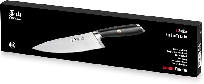 Cangshan L Series 1026870 German Steel Forged 8" Chef's Knife