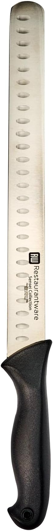 Restaurantware Sensei Back of the Haus - 11-inch Slicing Knife - Professional Chef's Kitchen Knife - Durable German Steel - Stain Resistant - With HACCP Coding For Food and Allergen Safety