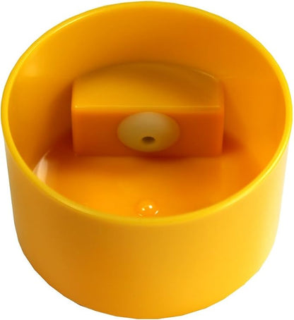 Minivac - 10g to 30 grams Airtight Multi-Use Vacuum Seal Portable Storage Container for Dry Goods, Food, and Herbs - Clear Yellow