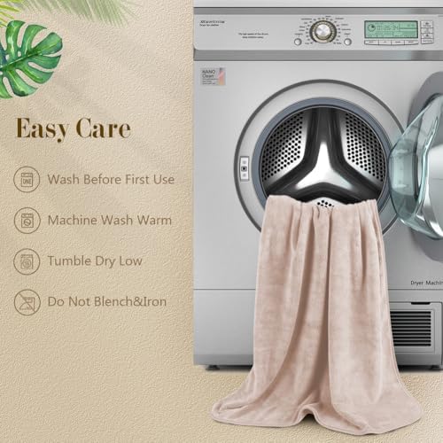 Orighty Bath Towels, Soft Feel Bath Towel, 2 Pack (27'' x 54'')