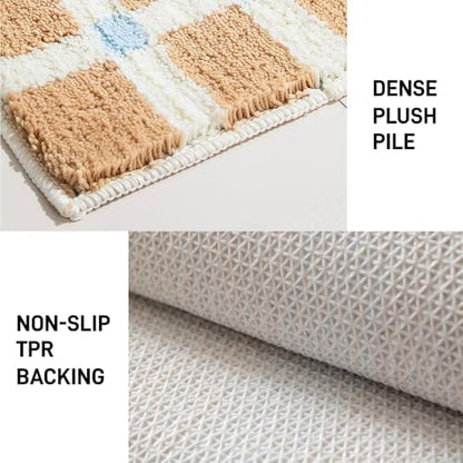 GIB Bathroom Runner Rug 47"x16", Soft Absorbent Long Bath Mat for Bathroom