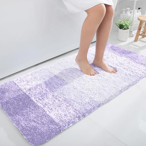 OLANLY Large Bathroom Rugs 50x30, Extra Soft Absorbent Microfiber Bath Rugs