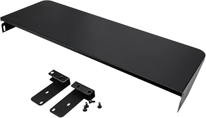 Utheer Folding Front Shelf for Traeger Pro 34, Century 885, Texas Elite 34 Pellet Grills, BAC363 Grill Accessory 37" x 12", Heavy-Duty Steel Table Supports 60 LBS, Foldable Prep & Storage Station