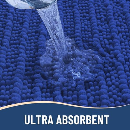 Arotive Bathroom Rugs Mat 30x20, Soft Absorbent Chenille Shaggy Bath Mat