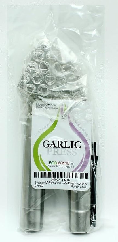 Elite Stainless Steel Garlic Press – Exquisite Commercial Grade, Unparalleled Quality Garlic Crusher (GP0002)