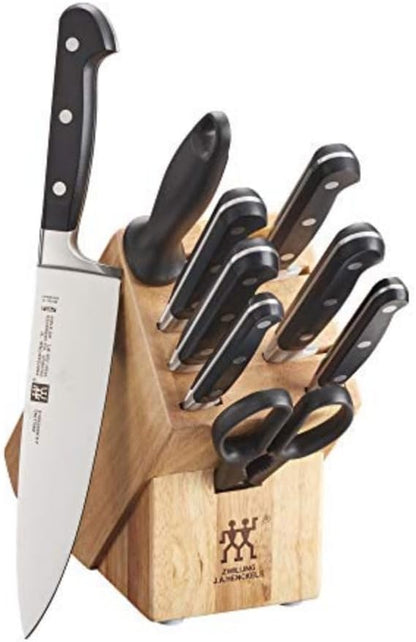 ZWILLING Professional S 2-Piece Razor-Sharp German Chef's Knife Set, Made in Company-Owned German Factory with Special Formula Steel perfected for almost 300 Years, Dishwasher Safe