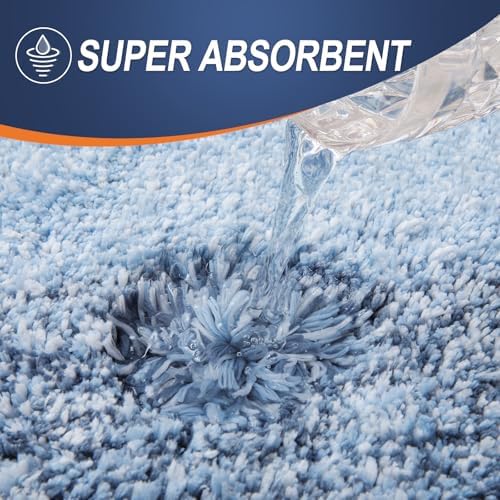 OLANLY Bathroom Runner Rug 59x24, Extra Soft Absorbent Microfiber Bath Rugs