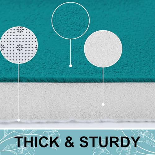 Smiry Memory Foam Bath Mat 30x20, Extra Soft and Absorbent Bathroom Rugs