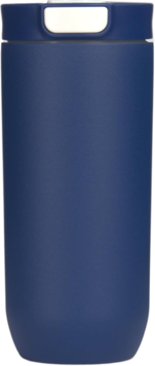 Insulated Stainless Steel Coffee Tumbler, 16.9 oz, Double-wall Insulated, Leakproof, BPA Free (NAVY)