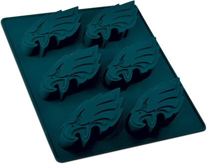 MasterPieces Game Day - FanPans NFL Philadelphia Eagles Silicone Muffin Pan - Dishwasher Safe