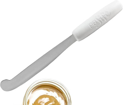 PB-JIFE! The Ultimate PB knife. Stir, scrape, and clean the BIG Jars (White, 1)