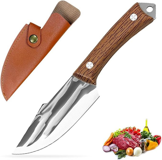 Chef Knife,8.2" Professional Kitchen Knife for Cooking,Made of Stainless Steel,Ultra Sharp for Cutting food,with Ergonomic Handle,for Home & Restaurant