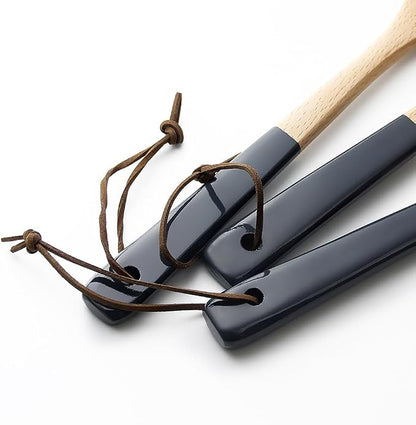AOOSY Large Wooden Cooking Spoons for Kitchen, 12 Inch Natural Wood Spoons with Heat Resistant & Scratch-Free Design for Mixing, Baking, Serving Nonstick Cookware