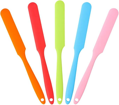 Silicone Spatula Set - 8PCS Heat Resistant Rubber Spatulas for Cooking,Baking,Mixing, Silicone Utensil Sets for Nonstick Cookware,Non-Stick Flexible Baking Cooking Tool BPA-Free