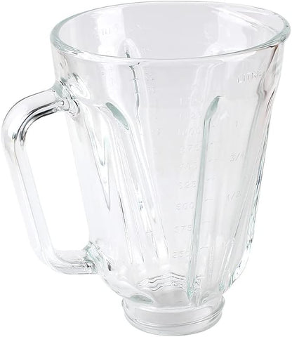 Replacement parts Glass Jar with lid, Compatible with Hamilton Beach Blenders (5cups)