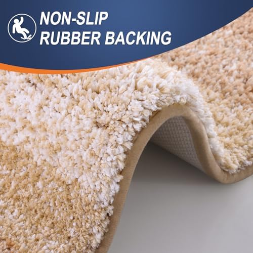 OLANLY Bathroom Rugs Mat 30x20, Extra Soft Absorbent Microfiber Bath Rugs