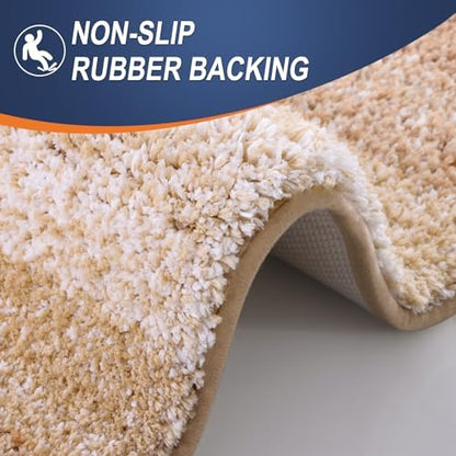 OLANLY Bathroom Rugs Mat 30x20, Extra Soft Absorbent Microfiber Bath Rugs