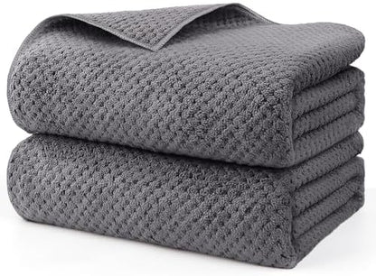 HOMEXCEL Bath Sheets 2PK, 35x70 in, Absorbent&Soft, Extra Large Bath Towel