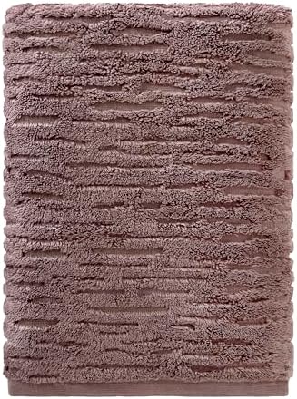 SKL Home CloudSoft Bath Towel, 100% Cotton Luxury, Soft Plum