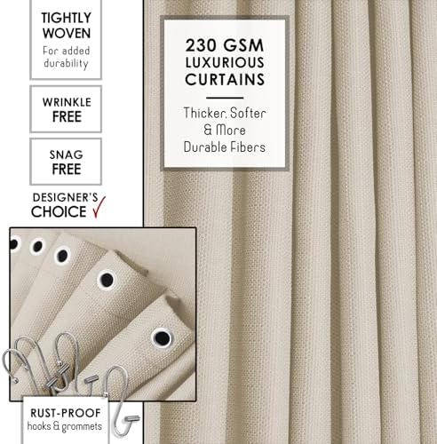 Clara Clark Bathroom Set - Beige Bathroom Accessories Set, 24PC Bathroom Accessory Set, Bathroom Sets with Shower Curtain Set, Adhesive Corner Shower Caddy Hanging & Soap Dispenser