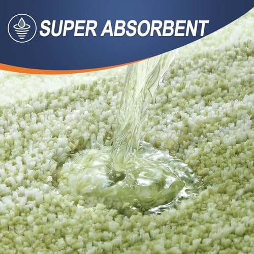 OLANLY Bathroom Runner Rug 54x24, Extra Soft Absorbent Microfiber Bath Rugs