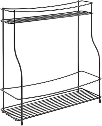 Metaltex Spice Rack, TouchTherm Coating, Black, 35x12x37 cm