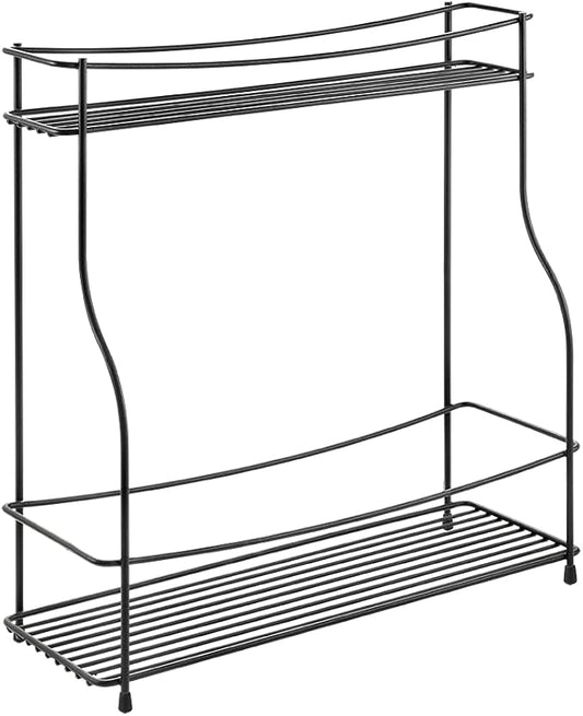 Metaltex Spice Rack, TouchTherm Coating, Black, 35x12x37 cm