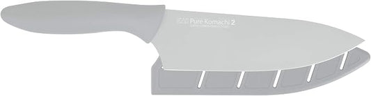 Kai PRO Pure Komachi 2 Chef's Knife 6”, Small, Nimble Blade, Ideal for All-Around Food Preparation, Authentic, Hand-Sharpened Japanese Knife, Perfect for Fruit, Vegetables, and More