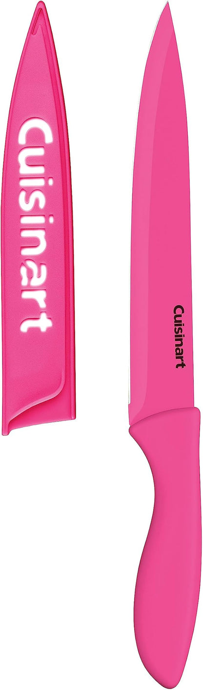 Cuisinart 10pc Ceramic Coated Color Knife Set - Pink for BCRF, C55-10PCPK