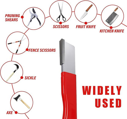 WIOPA 3 packs knife sharpener Sharpening Stones Lightweight and easy to carry sharpening stone knife sharpener stone high strength sharpening stones for knives whetstone