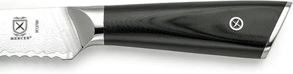 Mercer Culinary M13789 Premium Grade Super Steel, 8-Inch Serrated Bread Knife, G10 Handle