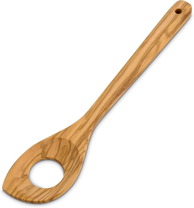Fantes Italian Olivewood Risotto Cooking Spoon, 12-Inch, The Italian Market Original since 1906