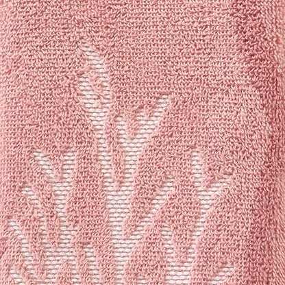 SKL Home Ocean Coral Sculpted Hand Towel Set-2pc, 100% Cotton, Coral