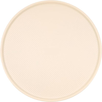 David Burke 14" Pizza Pan – Made from Carbon Steel with AirFlow Baking Technology, Oven Safe, PFTE & PFOA Free, Durable & Easy to Clean – Cream