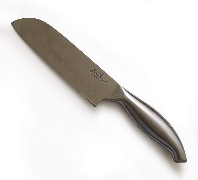 Jean-Patrique Japanese Knife, 7 Inches - Stainless Steel Professional Chef Knife with an Ergonomic Handle for Fish, Sushi, Meat, Vegetables