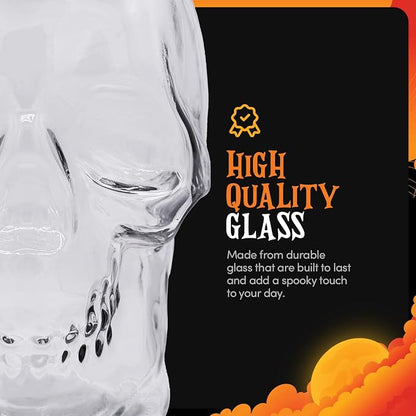 DURA LIVING SKULLS (Clear, Large)