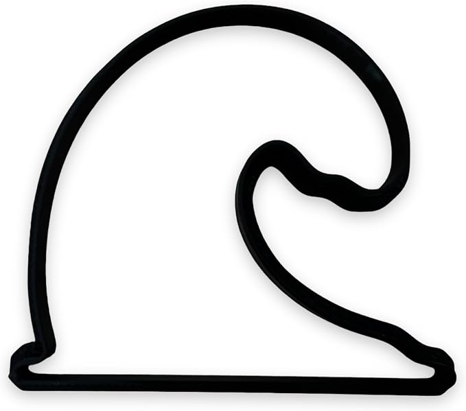 Bundle of Fun Wave Cookie Cutter with Easy Push Design