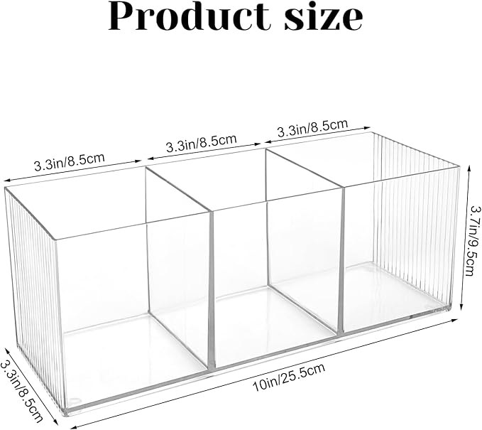 Rainmae Cutlery Storage Organizer, Plastic Cutlery Utensil Holder Storage Organizer Caddy for Kitchen Countertop Organization, Holds Fork, Knife, Spoon, Silverware Tableware Storage Box