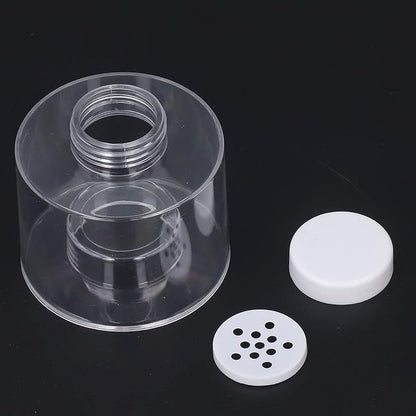 Horoper 6 Pcs Seasoning Box, Transparent Stackable Spice Pot Spice Tower, Spice Storage Box with Separate Covers, Travel Seasoning Pot Spice Jars Containers with Sifters