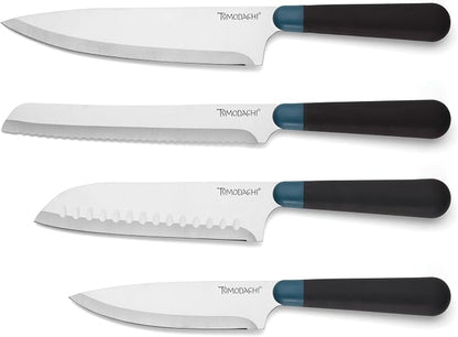 Hampton Forge 897344 Keen Black Marble 5-Piece Cutlery Set