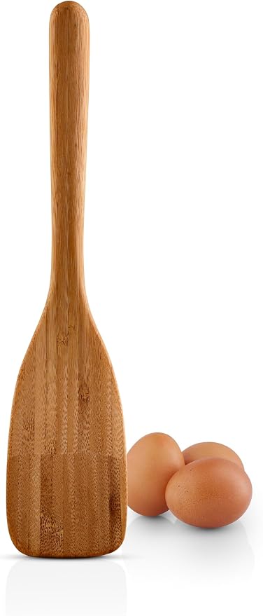 EVA SOLO | Nordic Kitchen Spatula Bamboo | Versatile Spatula for Every Step in Meal-Making, from Stirring to Serving | Bamboo