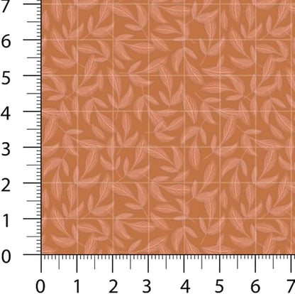 Woodland Patchwork Fabric Panel 100x155 cm – 100% Cotton Satin, 6 Coordinated Forest & Mushroom Prints on One Continuous Sheet for Quilting, Sewing & DIY Crafts(Forest Mushrooms, 6pcs 50x50cm)