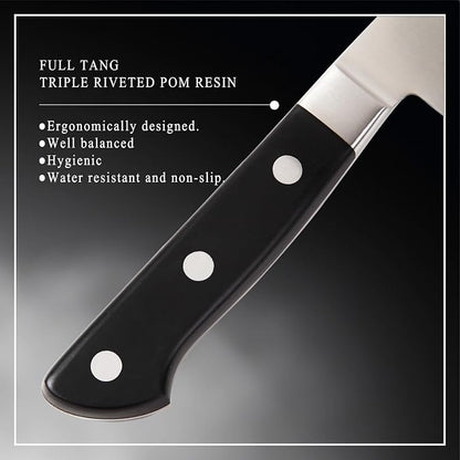 Japanese Chef Knife Premium Molybdenum Stainless Steel, Gyuto 9.5-inch (240mm)