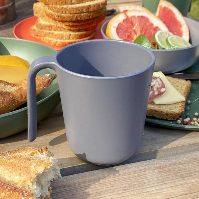 Dulton Gray K21-0356GY M&B Grip Cup, 14.2 fl oz (420 ml)