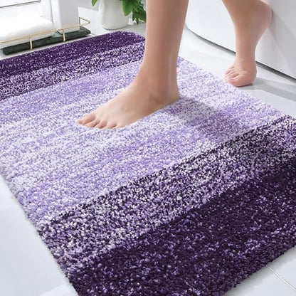 OLANLY Bathroom Rugs Mat 30x20, Extra Soft Absorbent Microfiber Bath Rugs