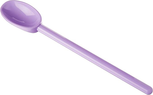 Mercer Culinary Hell's Tools Hi-Heat Mixing Spoon, 12 Inch, Purple