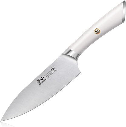 Cangshan ELBERT Series German Steel Forged Chef's Knives (White, 6-Inch)