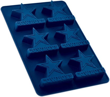FanPans NFL Dallas Cowboys Silicone Muffin Pan - Dishwasher Safe, Great Dallas Cowboys Gifts for Men